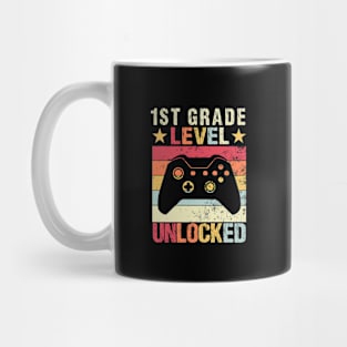 1st Grade level Unlocked Mug